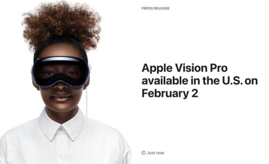 Стала известна официальная дата начала продаж Apple Vision Pro — 2 февраля 2024