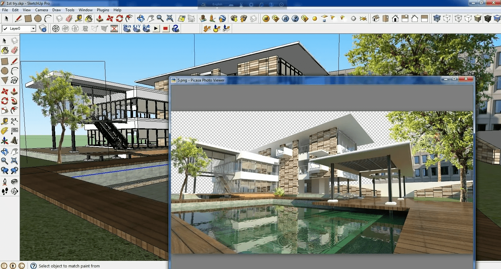 SketchUP скрины